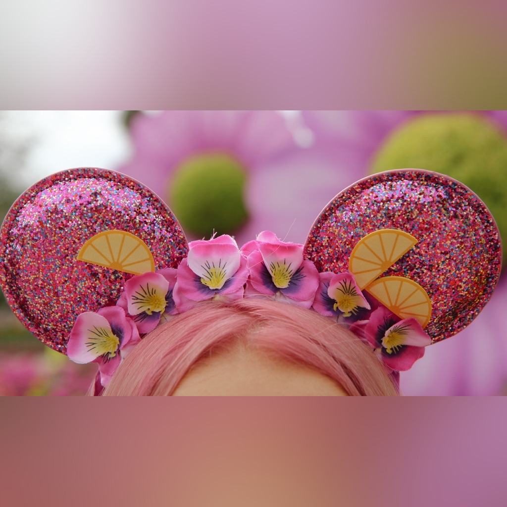 Disney Parks Purple Lemonade Mickey Ears